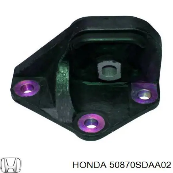 Подушка (опора) двигателя левая верхняя 50870SDAA02 Honda