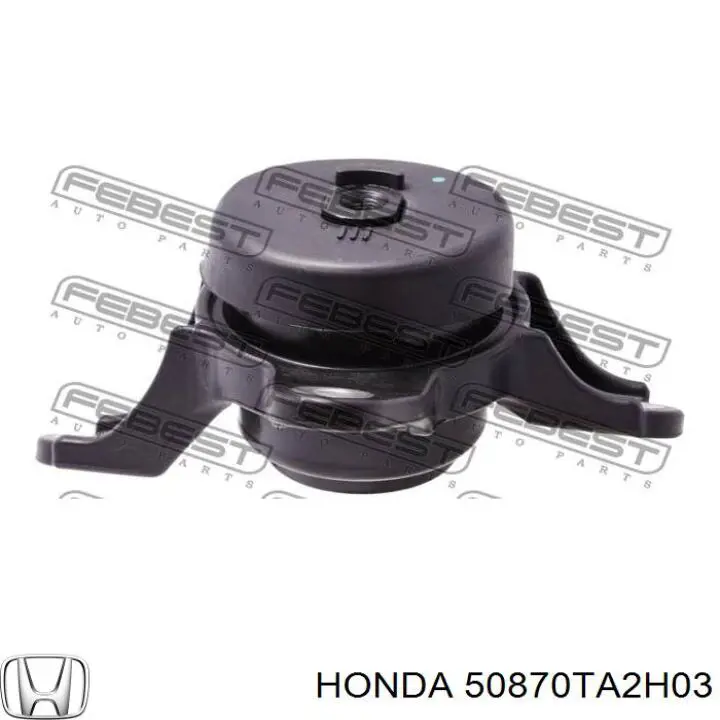 50870TA2H03 Honda Подушка (опора) двигателя, левая