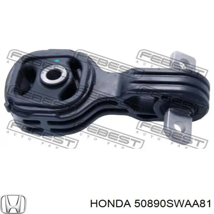 Compre 50890SWAA81 Honda Coxim (suporte) traseiro de motor