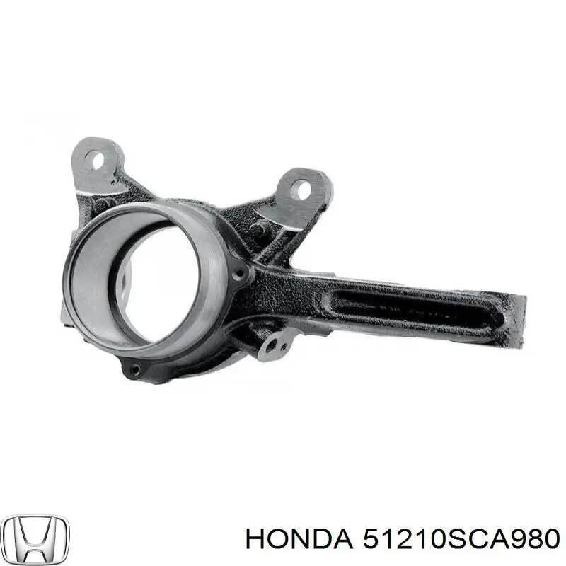 Цапфа (поворотный кулак) передний правый на Honda CR-V RD