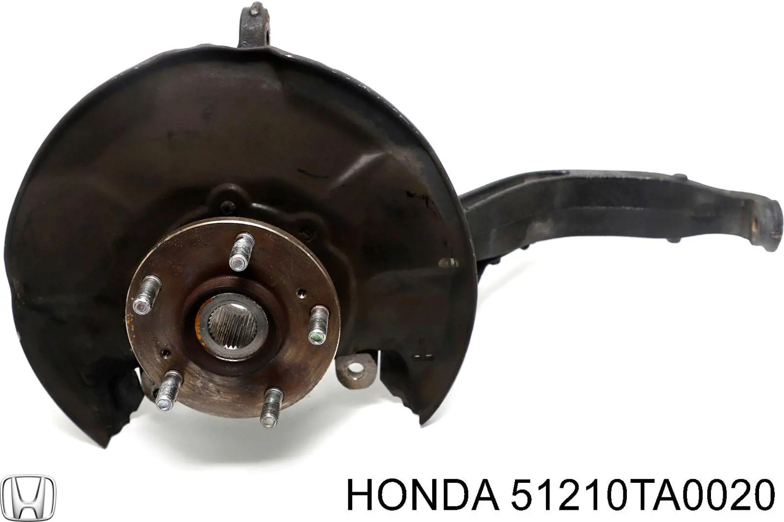 Pino moente (extremidade do eixo) dianteiro direito para Honda Accord (CU)