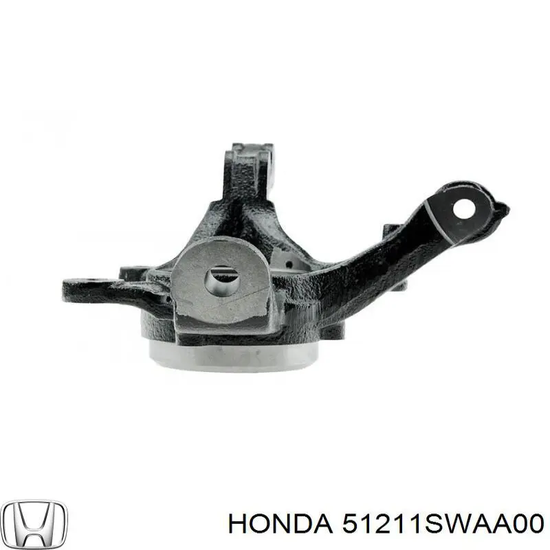 51211SWAA00 Honda цапфа (поворотный кулак передний правый)