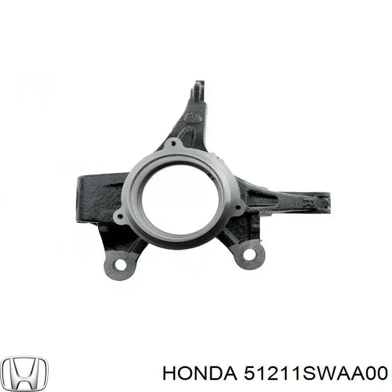 Кулак поворотный передний правый Honda 51211SWAA00
