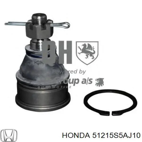 Цапфа (поворотный кулак) передний левый 51215S5AJ10 Honda