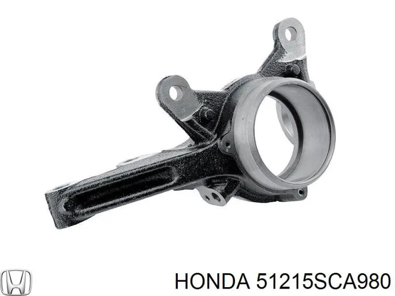 Цапфа (поворотный кулак) передний левый 51215SCA980 Honda