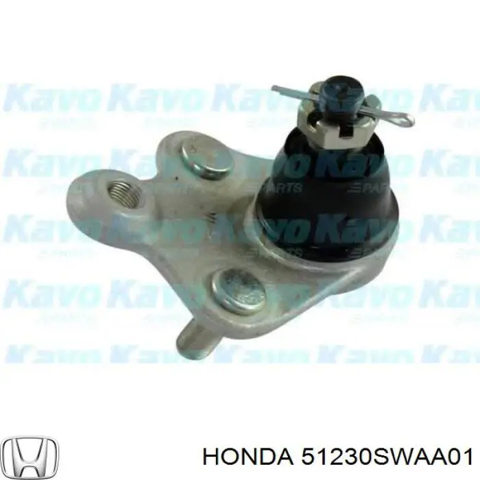 Нижняя левая шаровая опора 51230SWAA01 Honda