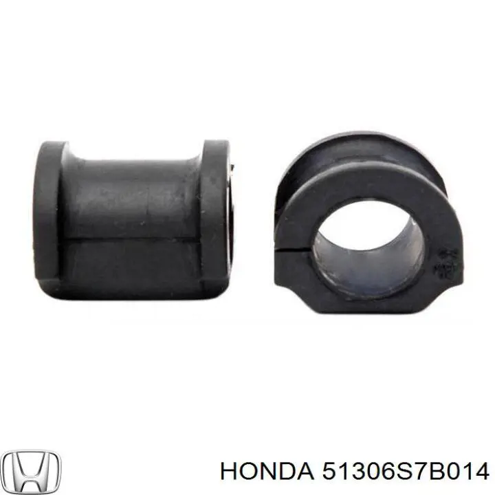 Втулка стабилизатора переднего Honda 51306S7B014