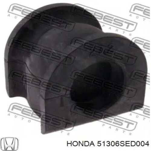 Втулка стабилизатора переднего Honda 51306SED004