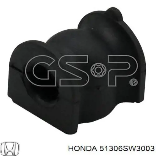 Втулка переднего стабилизатора Honda 51306SW3003 цена, от 1.98 USD