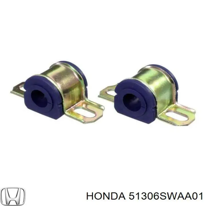 Втулка стабилизатора переднего 51306SWAA01 Honda