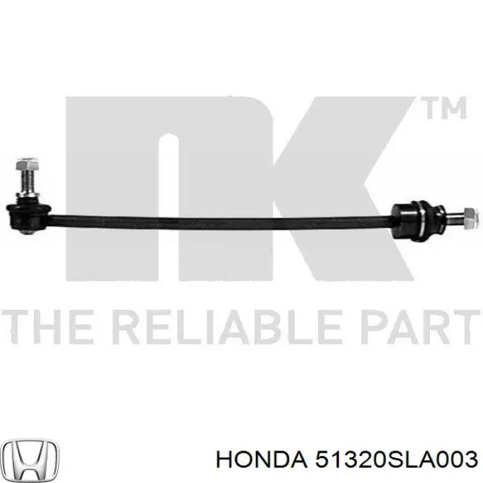 51320SLA003 Honda Тяжка стабилизатора, переднего, правая