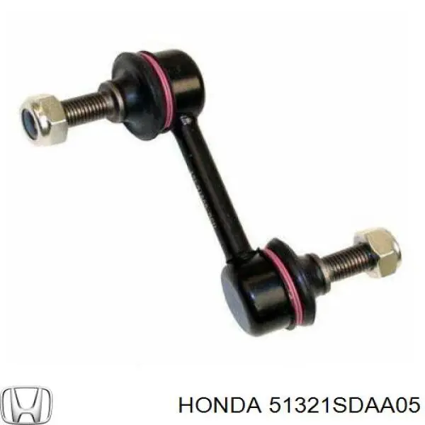 Barra estabilizadora delantera izquierda 51321SDAA05 Honda/Acura