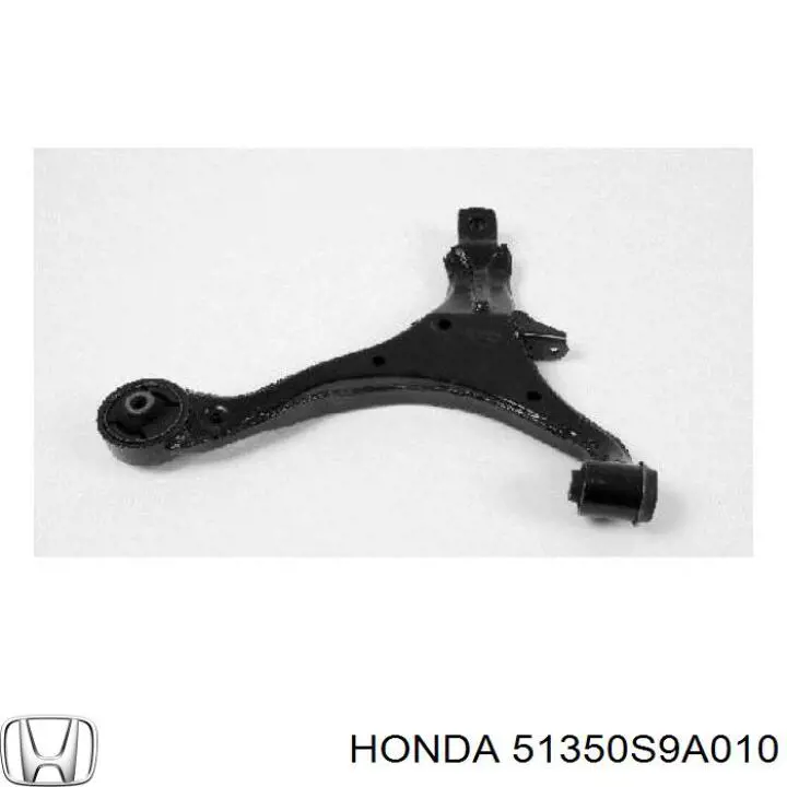 51350S9A010 Honda braço oscilante inferior direito de suspensão dianteira