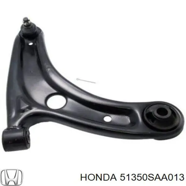 51350SAA013 Honda braço oscilante inferior direito de suspensão dianteira