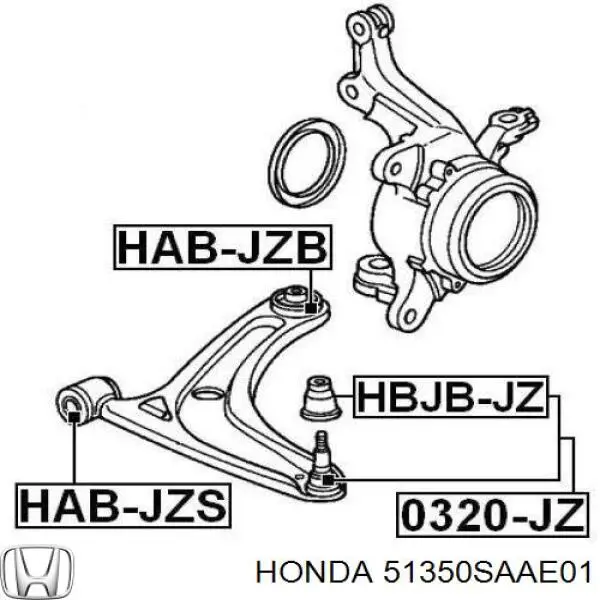 51350SAAE01 Honda