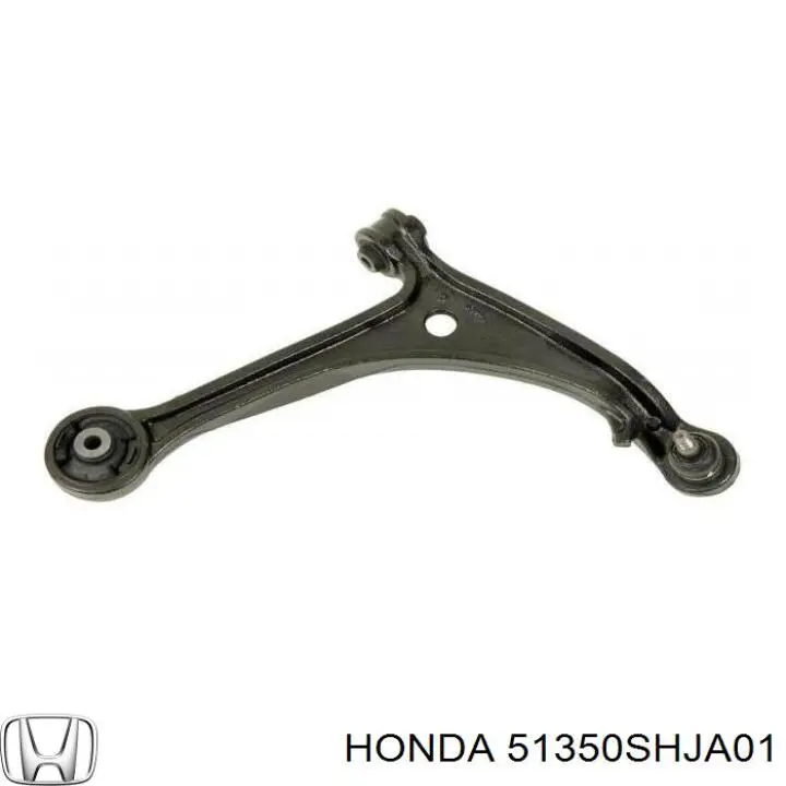 Braço oscilante inferior direito de suspensão dianteira para Honda Odyssey (US)