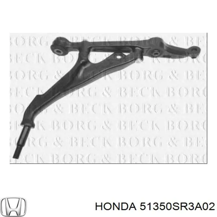 Купить 51350SR3A02 Honda Нижний правый рычаг передней подвески
