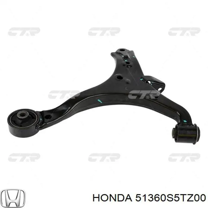 Левый рычаг передней нижней подвески Honda 51360S5TZ00 цена, от 103.35 USD