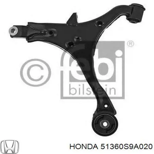 Купить 51360S9A020 Honda Рычаг передней подвески левый