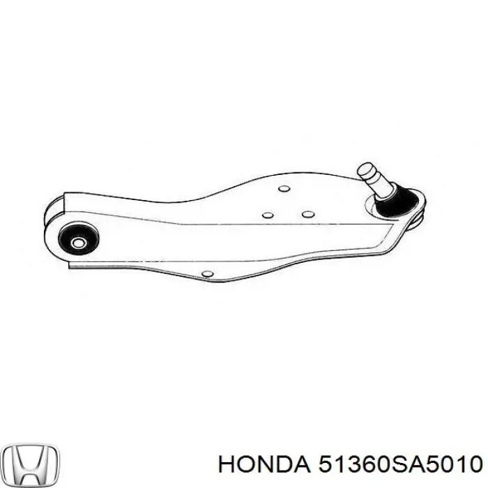 51360-SA5-010 Honda рычаг передней подвески нижний левый