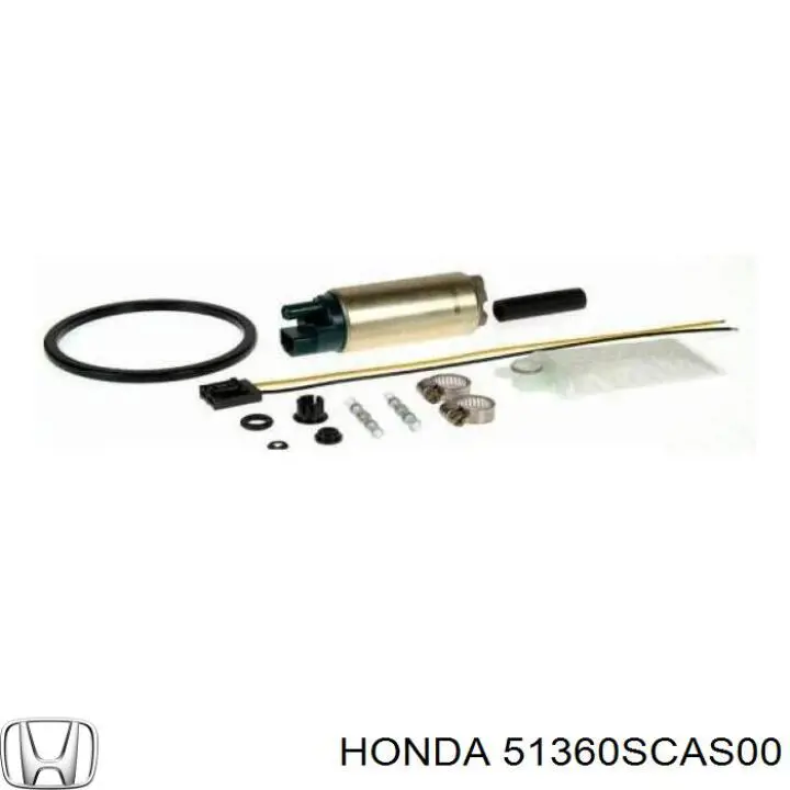 Рычаг передний нижний левый Honda 51360SCAS00