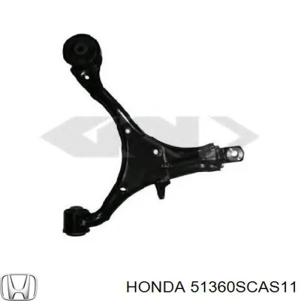 Левый рычаг передней нижней подвески Honda 51360SCAS11 цена, от 45.07 USD