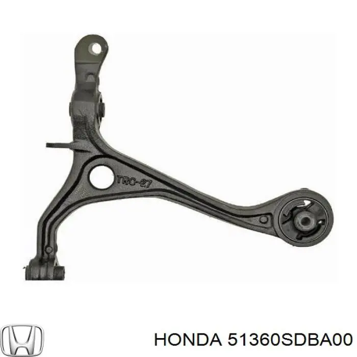 Купить 51360SDBA00 Honda Рычаг передней подвески левый