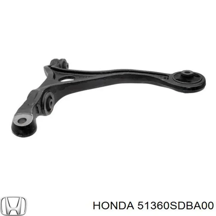 Рычаг передней подвески левый 51360SDBA00 Honda