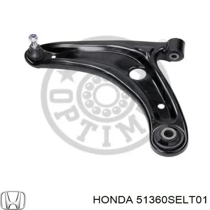 Левый рычаг передней нижней подвески Honda 51360SELT01 цена, от 46.35 USD