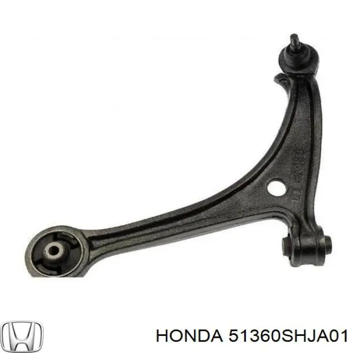 Braço oscilante inferior esquerdo de suspensão dianteira para Honda Odyssey (US)
