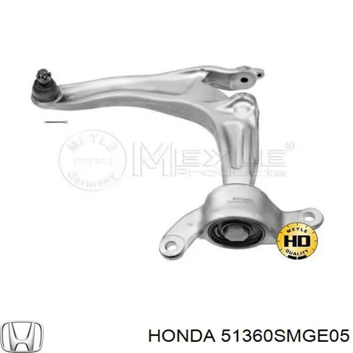 Купить 51360SMGE05 Honda Рычаг передней подвески левый
