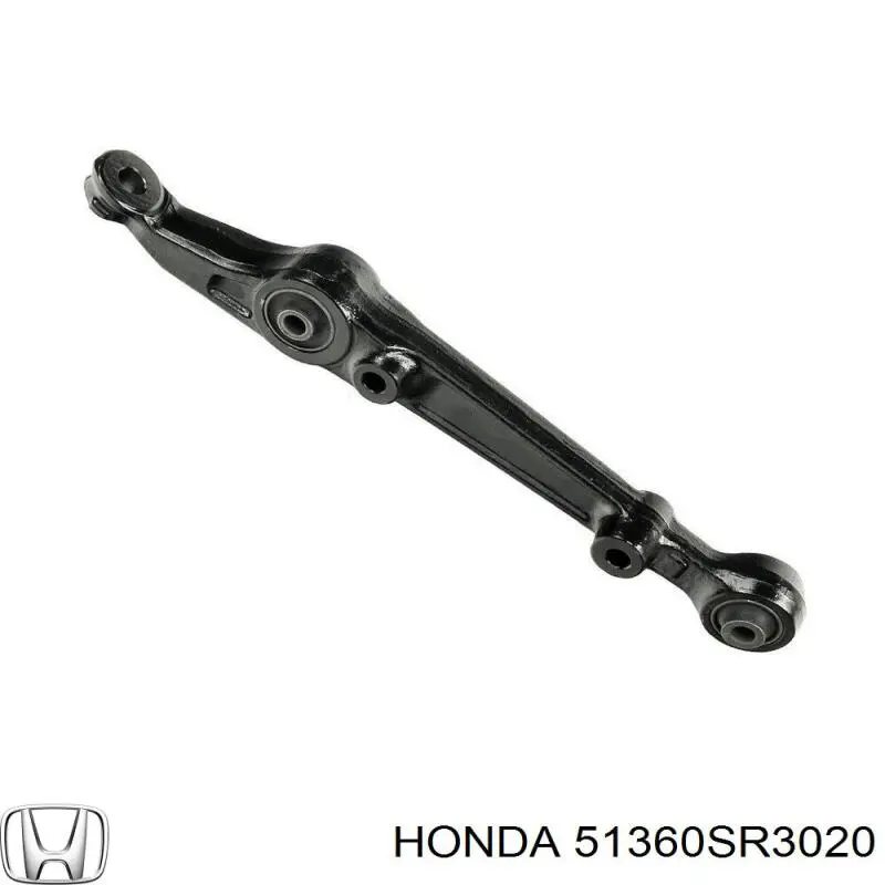 Barra oscilante, suspensión de ruedas delantera, inferior izquierda 51360SR3020 Honda