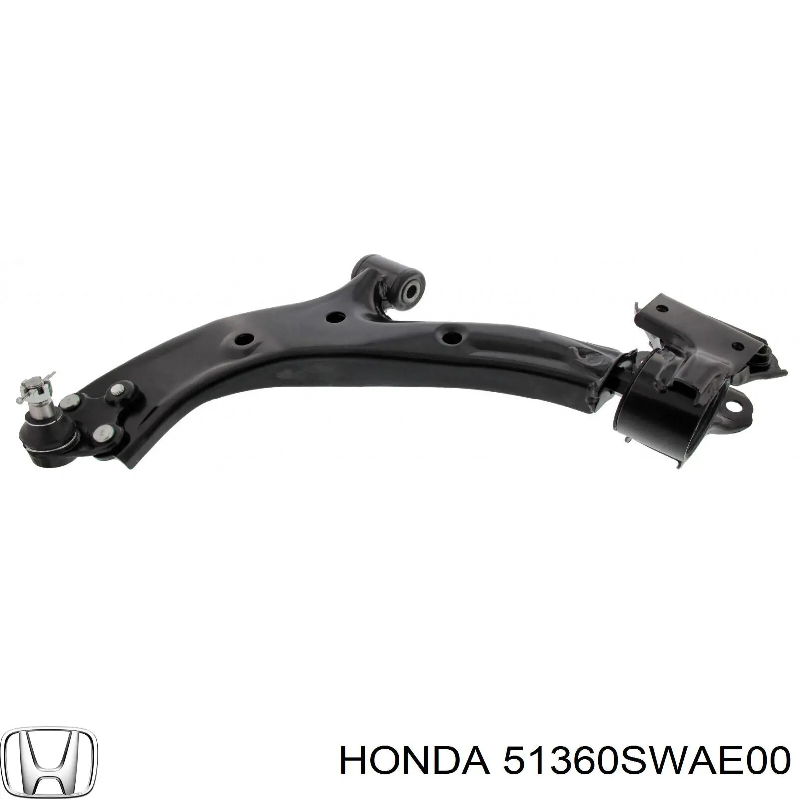 Рычаг передней подвески левый 51360SWAE00 Honda