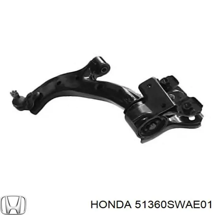 Левый рычаг передней нижней подвески Honda 51360SWAE01 цена, от 38.33 USD