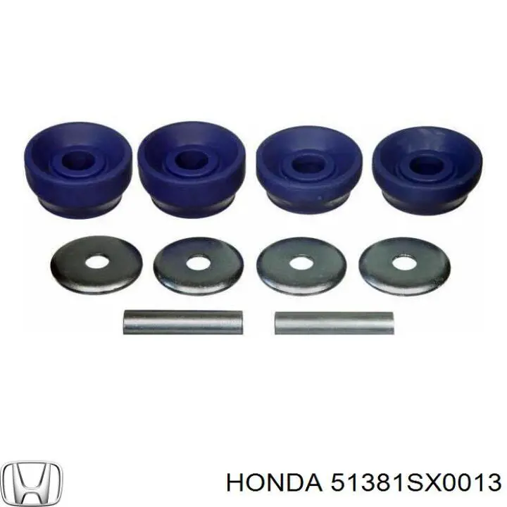 51381SX0013 Honda втулка передней радиальной тяги, комплект