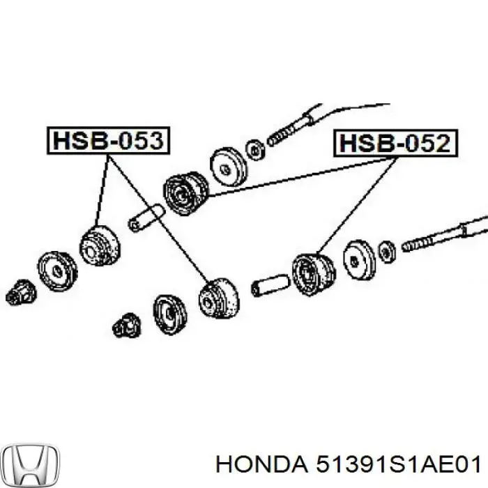 Сайлентблок радиального рычага (передней подвески) NIPPON MOTORS NMS5106 цена, от 3.53 USD