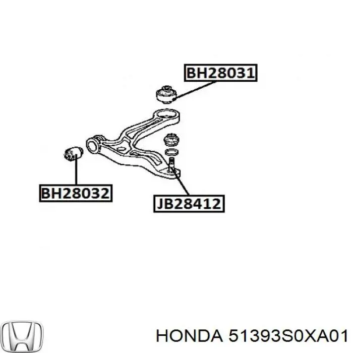  51393S0XA01 Honda