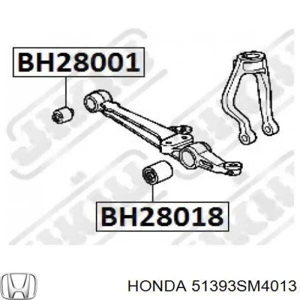 Сайлентблок переднего рычага HOBS004 Kautek