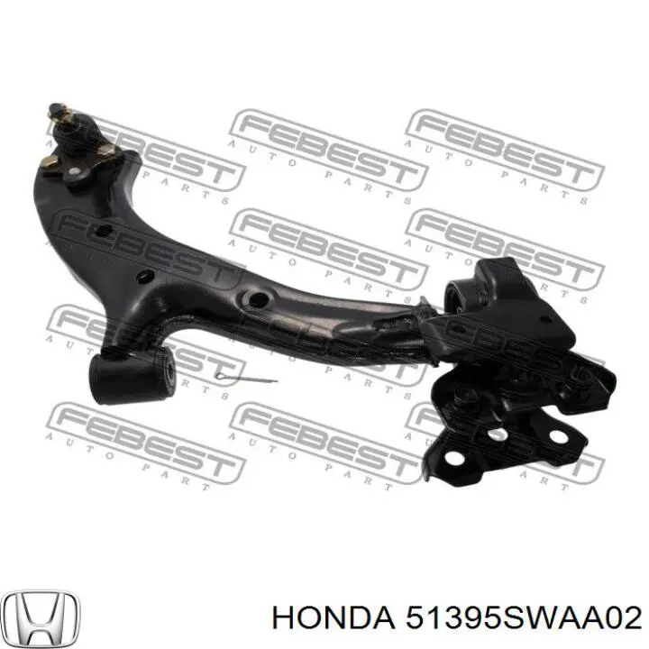 51395SWAA02 Honda Сайлентблок нижнего переднего рычага