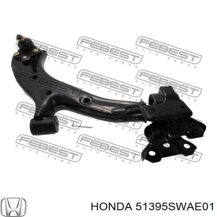 51395SWAE01 Honda Сайлентблок нижнего переднего рычага