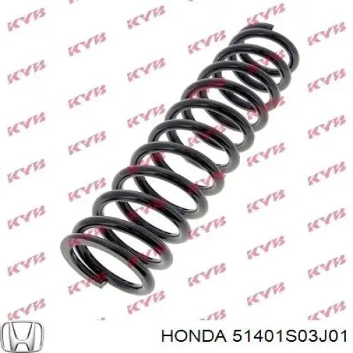 Купить 51401S03J01 Honda Винтовая пружина подвеска