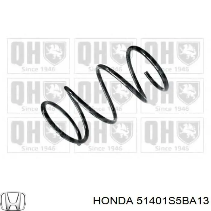 Пружина амортизатора передняя Honda 51401S5BA03 цена, от 163.14 USD