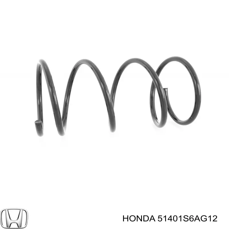 Пружина амортизатора передняя Honda 51401S6AG12 цена, от 29.70 USD