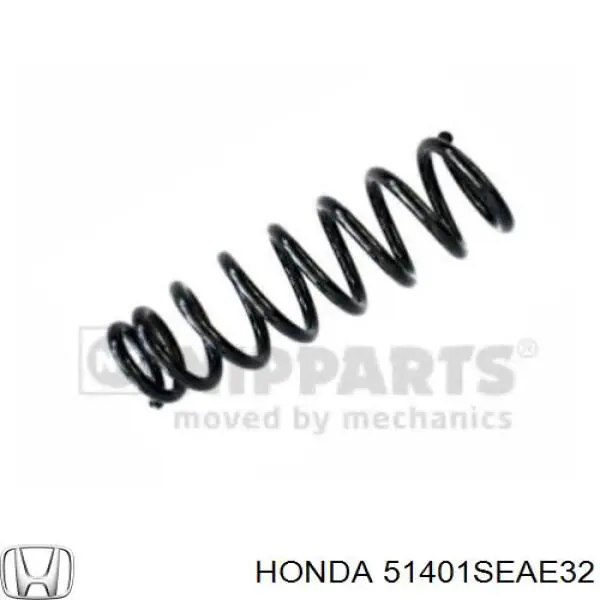 Пружина амортизатора передняя Honda 51401SEAE32 цена, от 48.48 USD