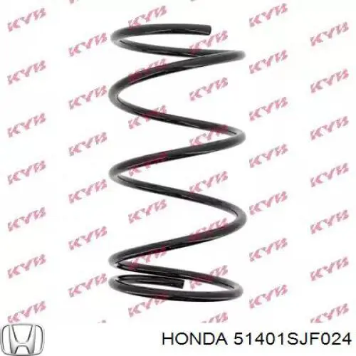 Купить 51401SJF024 Honda Винтовая пружина подвеска