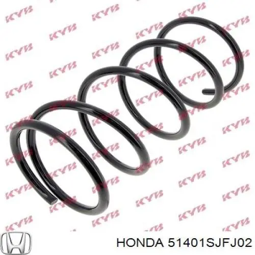Пружина амортизатора передняя Honda 51401SJFJ02 цена, от 65.90 USD