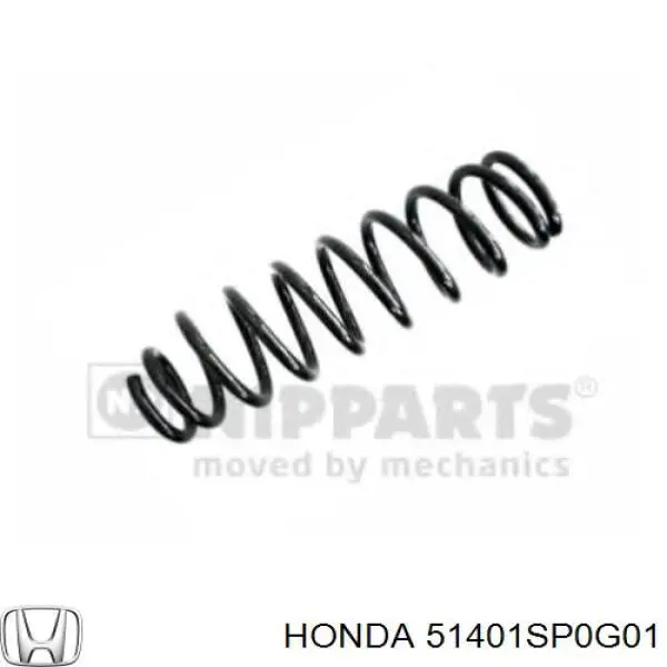 Передняя пружина 51401SP0G01 Honda