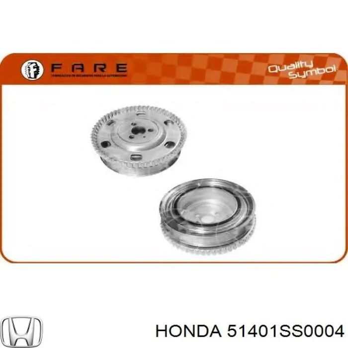 51401SS0004 Honda Пружина передней подвески