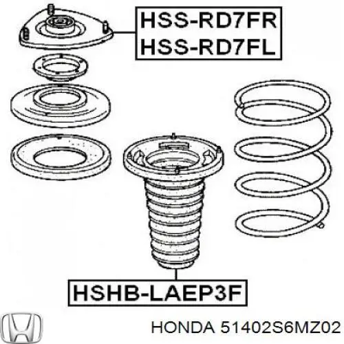 51402S6MZ02 Honda