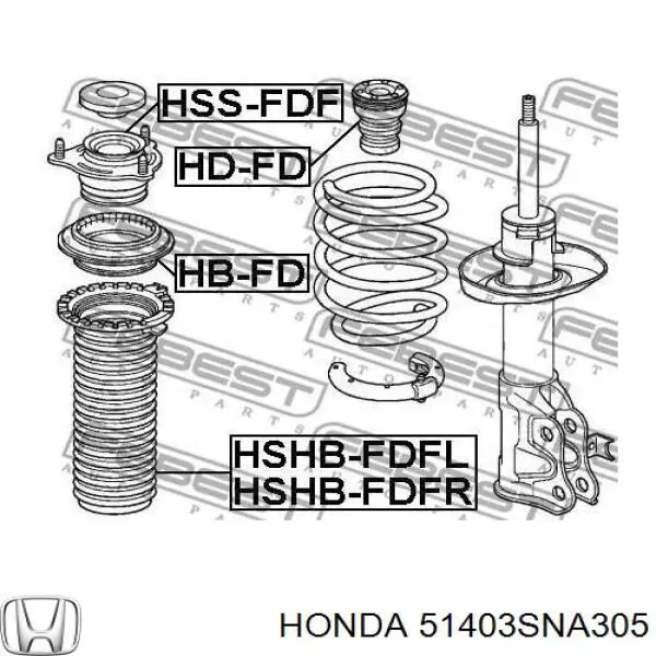 Пыльник стойки передней HONDA 51403SNA305